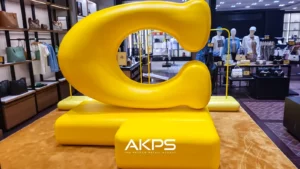 fabriquant fabricant agence plv lettre pvc geante publicite magasin merchandising coach boutique de mode akps france europe
