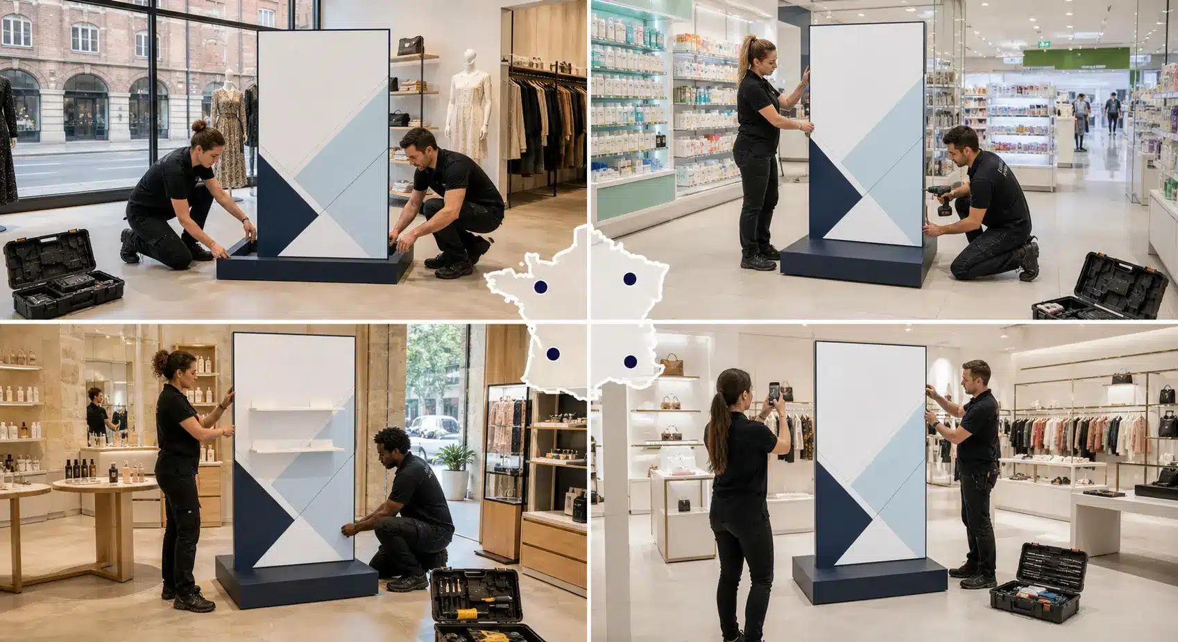 Déploiement PLV multi-magasins : comment réussir une opération nationale